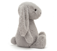 Uzun Kulaklı Gri Peluş Tavşan 