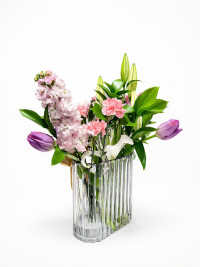 Soft Zarafet Cam Vazolu Aranjman