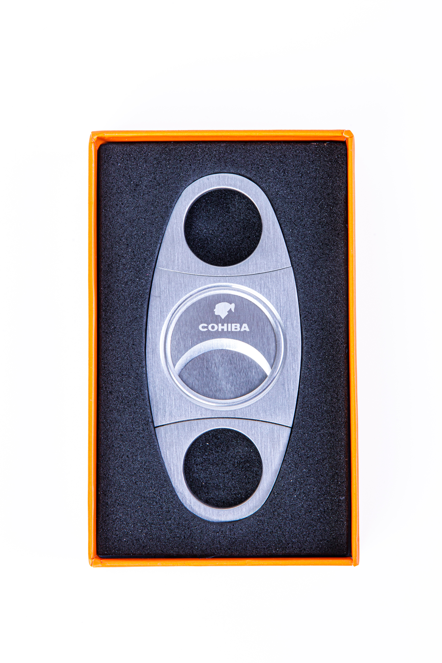 Cohiba 80 Ring Gümüş Metal Puro Makası Kesici