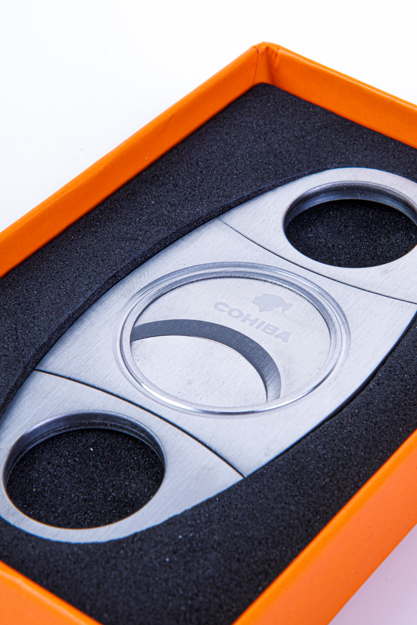 Cohiba 80 Ring Gümüş Metal Puro Makası Kesici