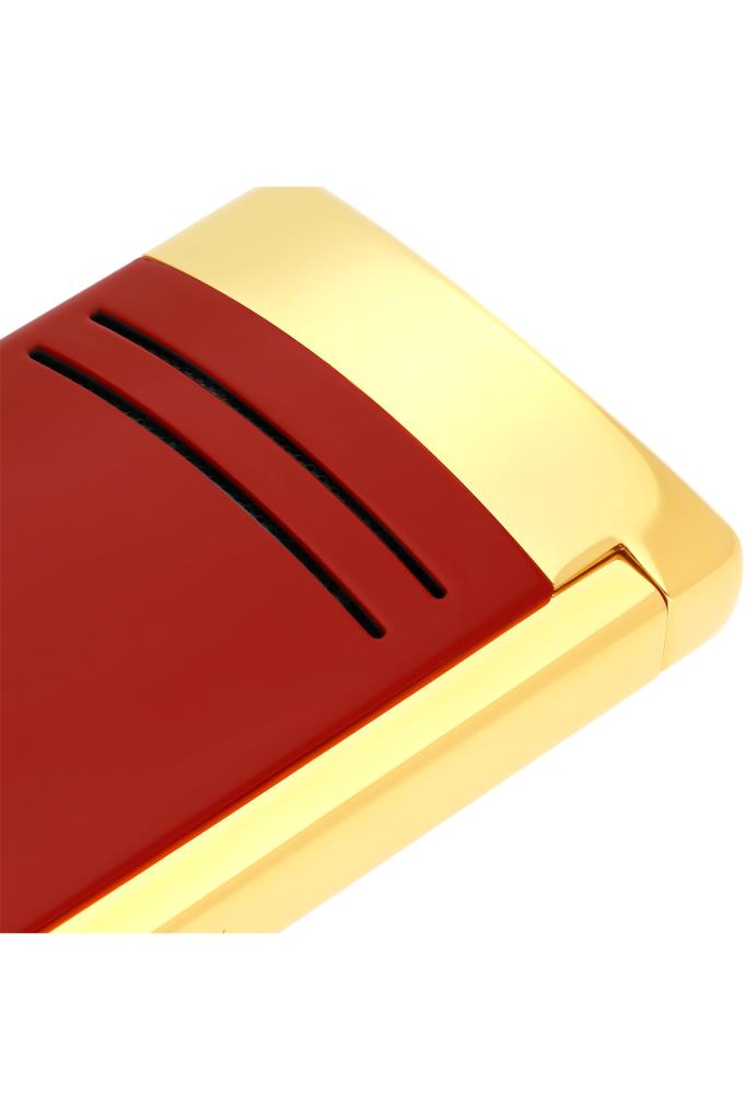 S.T. Dupont Maxijet Burgundy/Gold Puro Çakmağı 20174