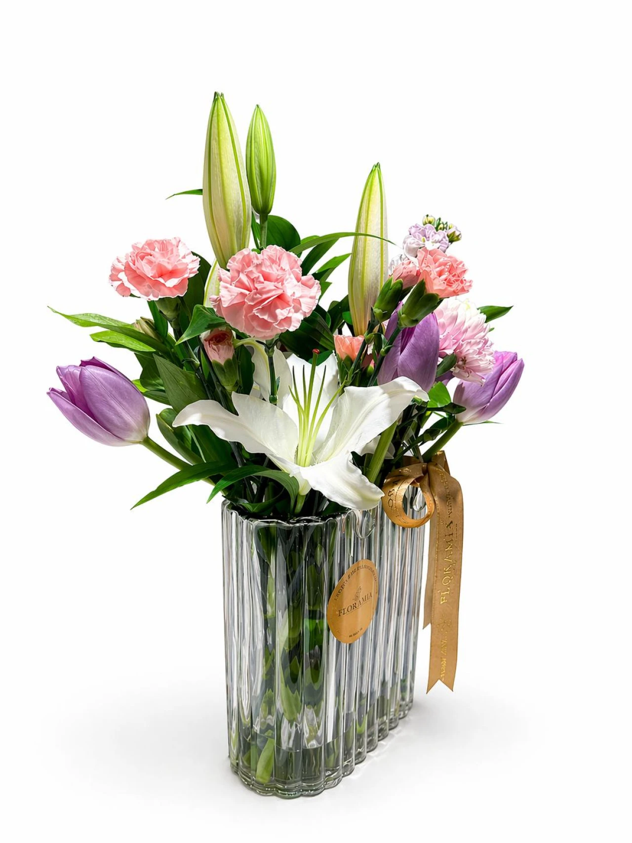 Soft Zarafet Cam Vazolu Aranjman